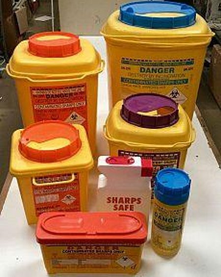 Sharps Bins Large 0010
